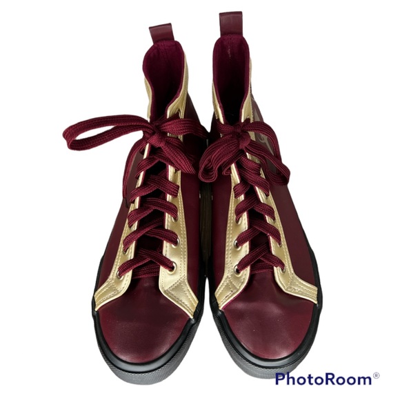 DC Comics The Flash Halloween Hi-Top Unisex Sneakers Size 8 - Picture 7 of 11